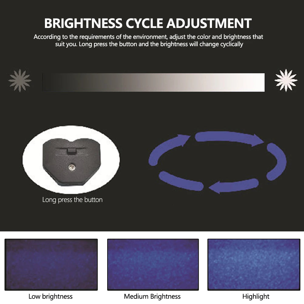 Auto Dekorative Lampe RGB USB – SwissGlanzGarage Ansicht 4