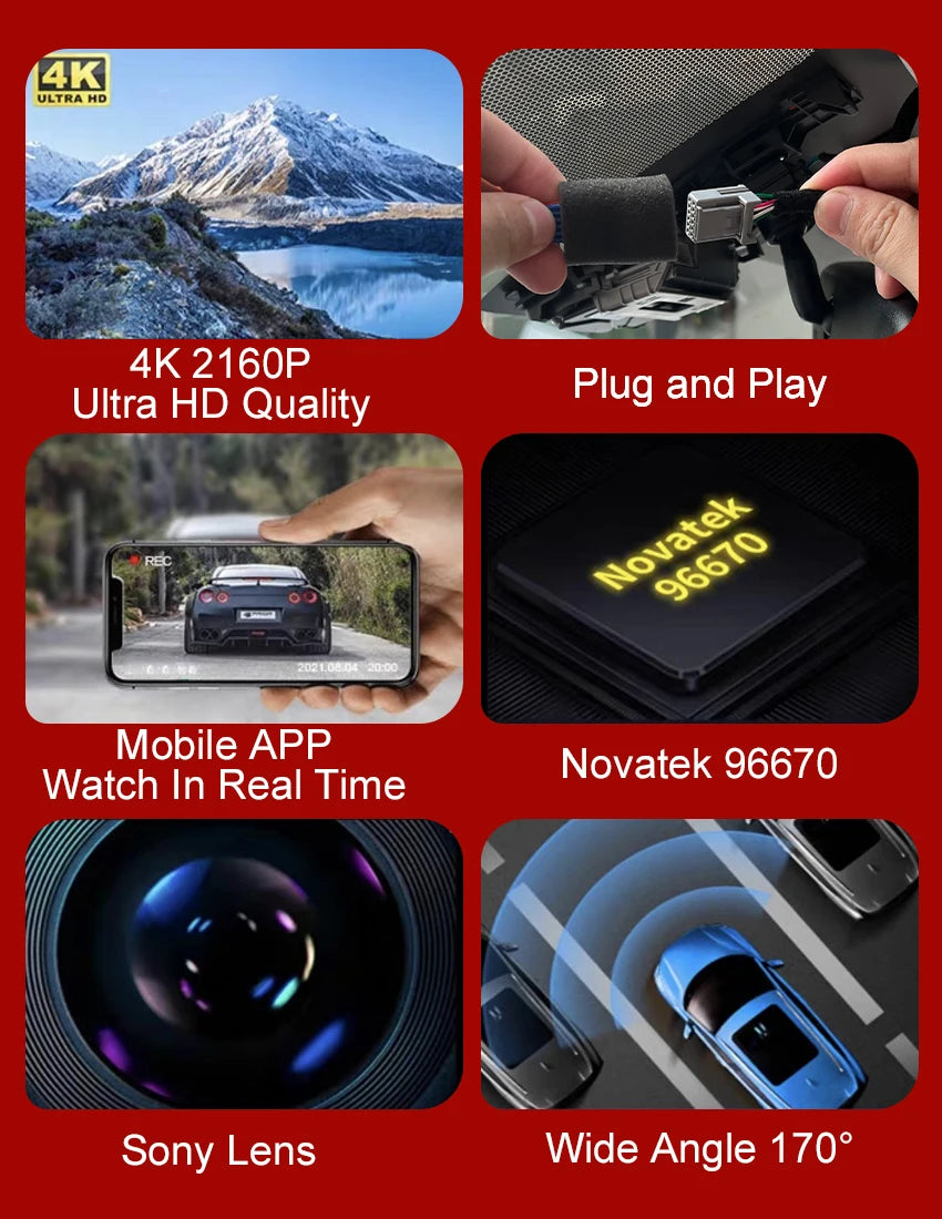Dashcam für VOLVO XC90 XC60 XC40 S90 V90 S60 V60 V40 – SwissGlanzGarage Ansicht 6