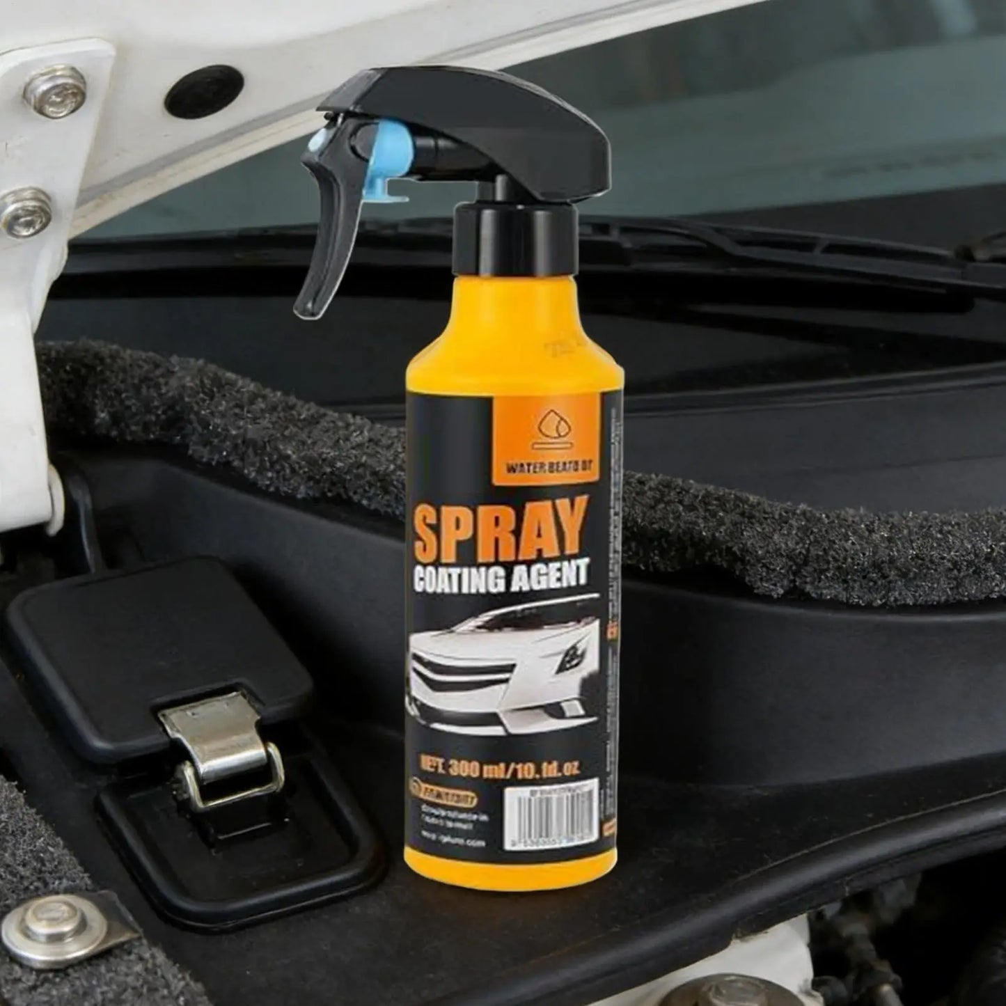Neues Auto-Keramikbeschichtungsspray 300ml Hydrophobes Keramik-Glanzmittel Hydrophobes Glasagent-Spray für Fahrzeuge ...