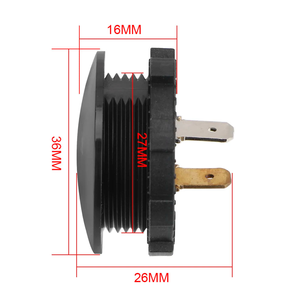 Mini Digital Voltmetermeter DC 12V-24V – SwissGlanzGarage Ansicht 5