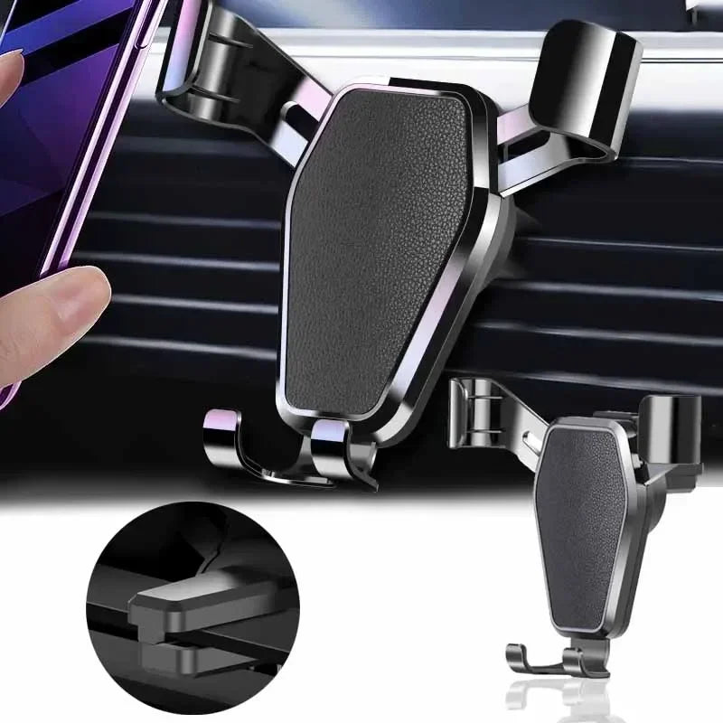 Schwerkraft Auto Halter Auto Telefon Halter Air Vent Clip Halterung Mobile Handy Ständer Smartphone GPS Unterstützung...