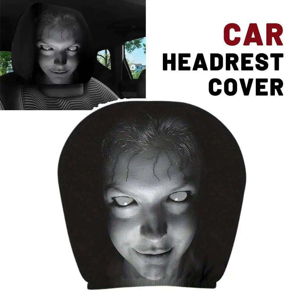 Horror Design Kopfstützen-Abdeckung – SwissGlanzGarage Ansicht 6