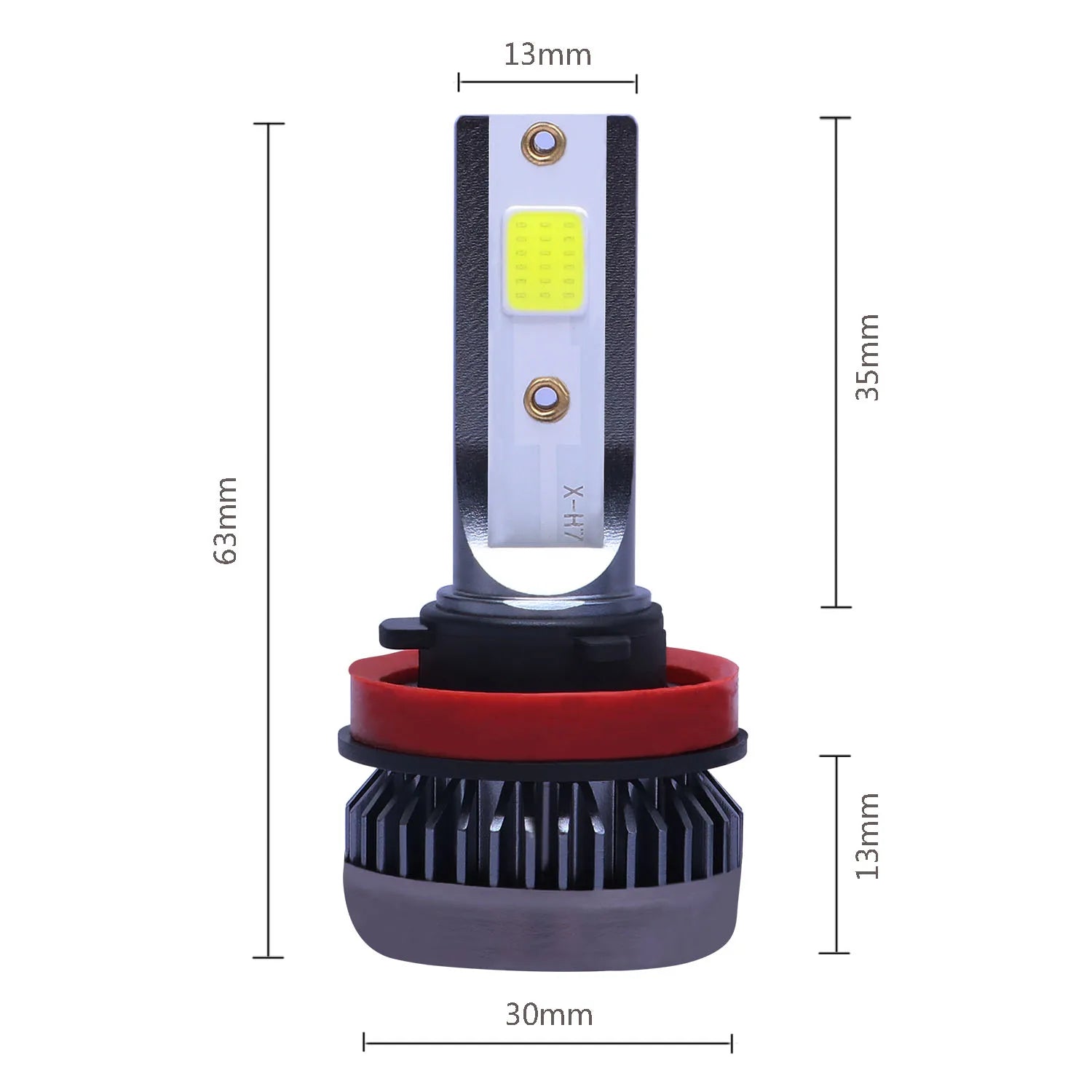 LED H4/H7 Autoscheinwerfer Birne H1/H8/H11 – SwissGlanzGarage Ansicht 3
