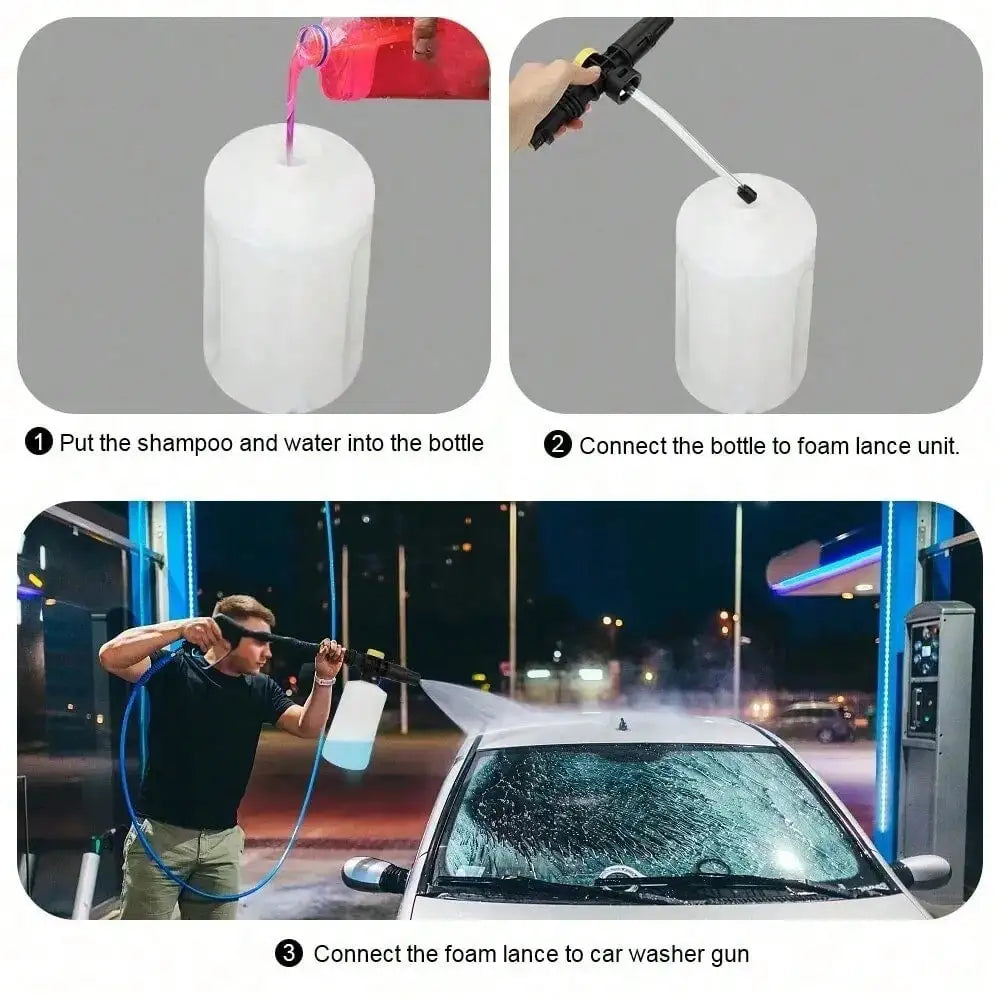 750ML Schaumkanone für Karcher K2 – SwissGlanzGarage Ansicht 6
