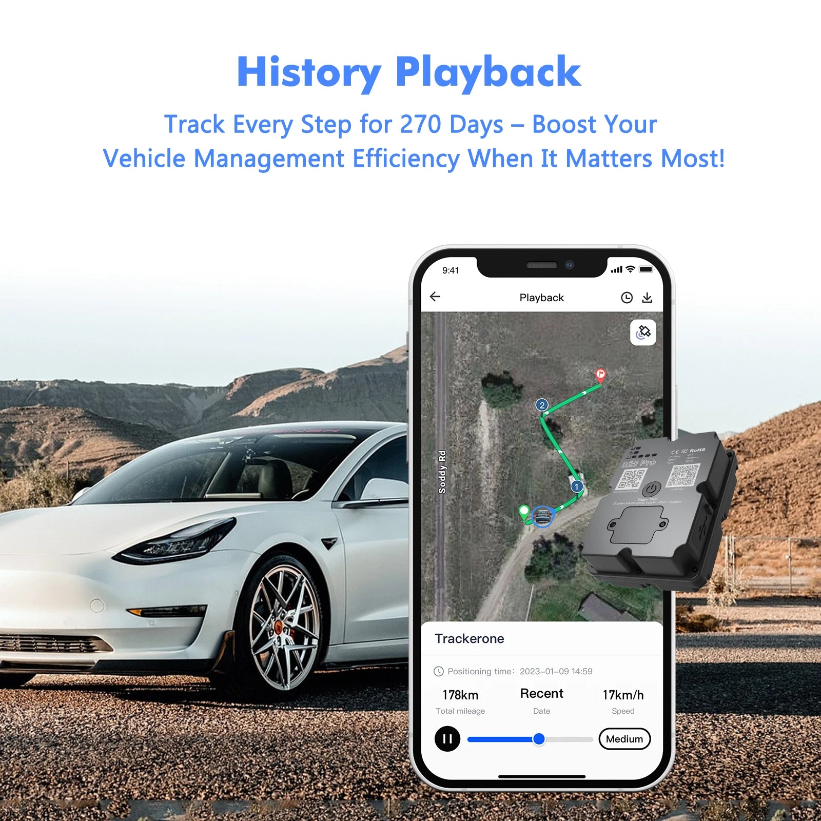 4G GPS Tracker für Auto und Motorrad – SwissGlanzGarage Ansicht 2
