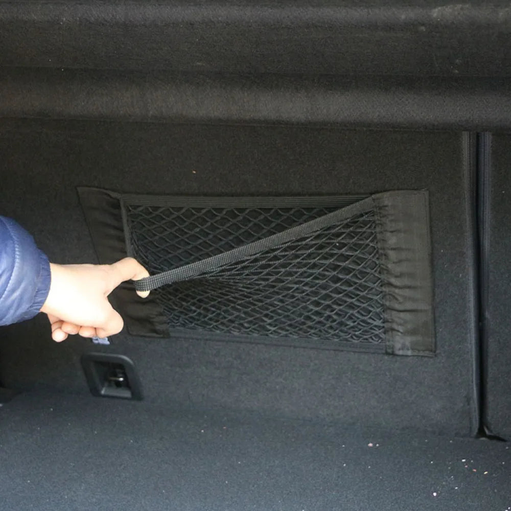 Auto-Regenschirm-Halter – als Netztasche – SwissGlanzGarage Ansicht 2