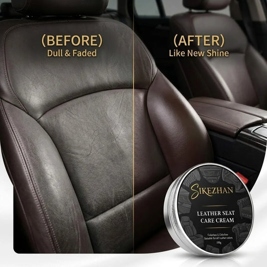 Auto-Innenraum-Lederpflege All-in-One-Creme: Tiefenreinigung