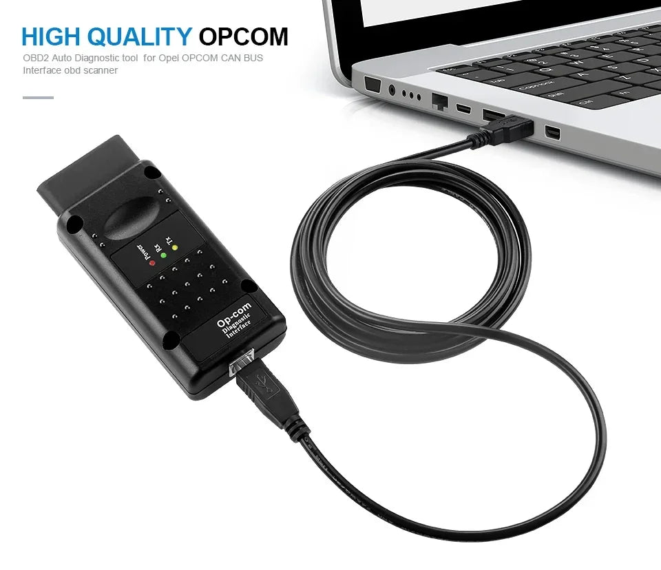 OBD2-Diagnosegerät V1.99 OPcom für Opel – SwissGlanzGarage Ansicht 3