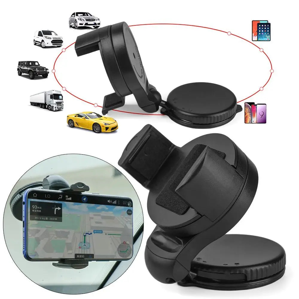 360-Grad-Drehung im Auto, Windschutzscheibe, Saugnapf, Auto-Armaturenbrett, Autotelefonhalter, Smartphone-Halterungen...