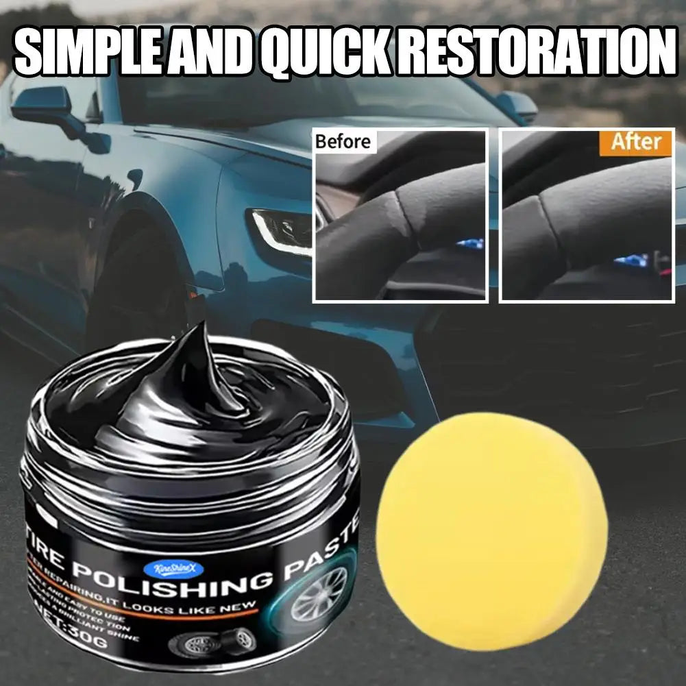 Reifenpolitur-Paste 30g/50g – SwissGlanzGarage Ansicht 5
