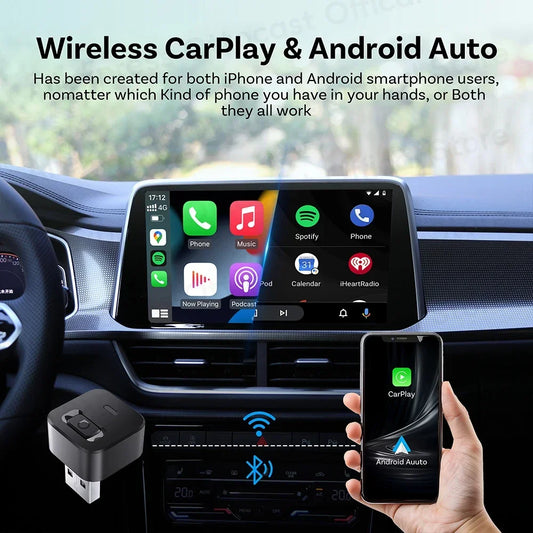 Ottocast Mini Dot Kabellos CarPlay Adapter – SwissGlanzGarage Ansicht 2