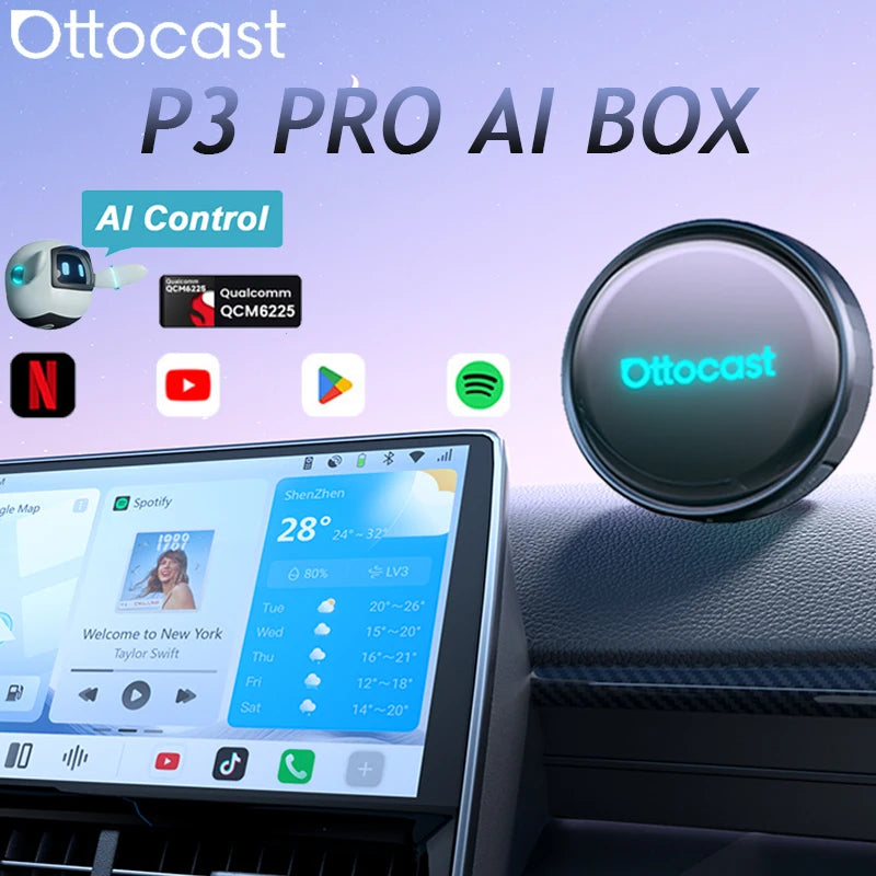Ottocast OttoAibox P3 Pro AI Box – SwissGlanzGarage Ansicht 2
