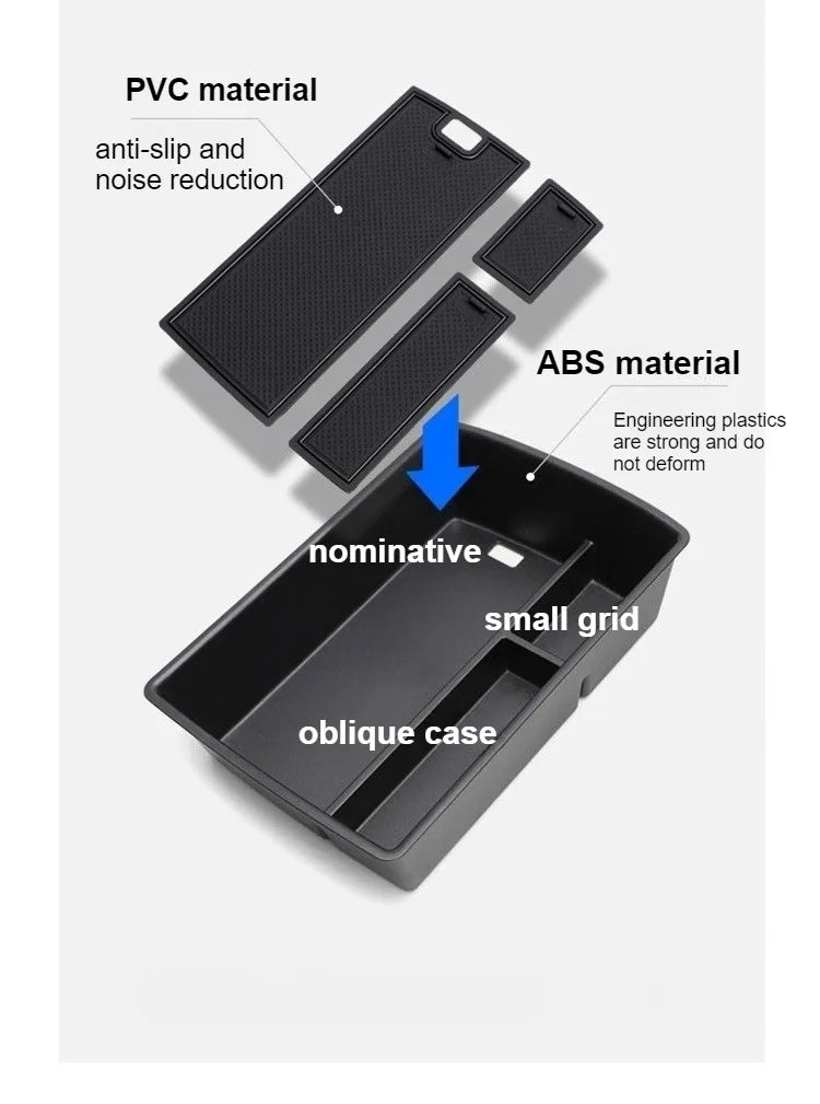 Für Leapmotor C10 2024-2026 Auto-Armlehnen-Aufbewahrungsbox Organizer