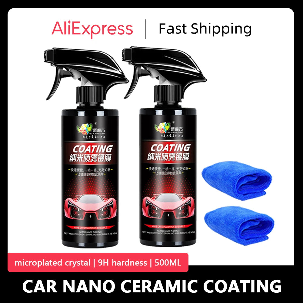 Premium Auto Nano Keramikbeschichtung Autozubehör Wartung Hydrophobe Schicht Reinigung Detaillierung Automotive Polie...