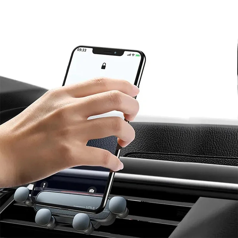 Neue Schwerkraft Auto Telefon Halter für 4,7-7 zoll Handy Auto Air Vent Telefon Halterung Universal Stoßfest GPS Clip...