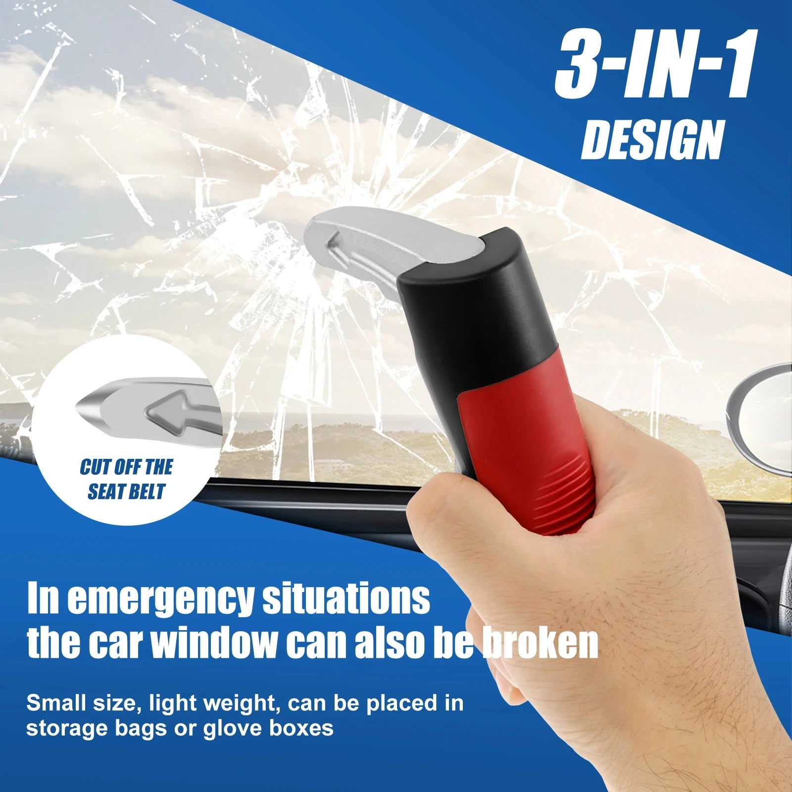 Auto-Einstiegshilfe & Notfallhammer 2-in-1 – SwissGlanzGarage Ansicht 5