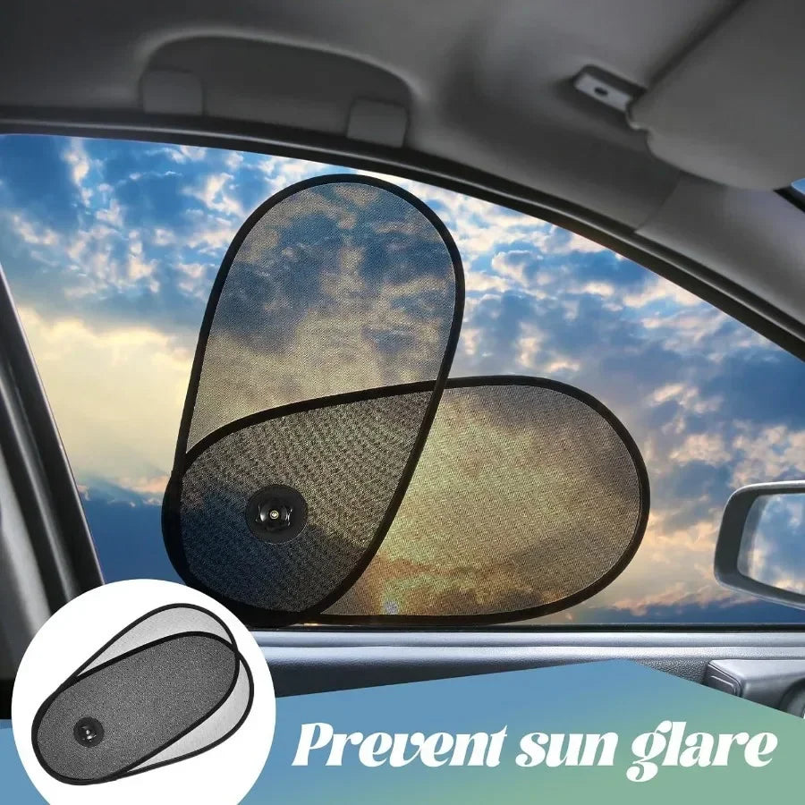 Auto-Sonnenschutz Set für Seitenscheiben – SwissGlanzGarage Ansicht 2