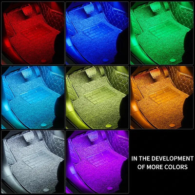 Universal RGB Ambient Lights LED Streifen – SwissGlanzGarage Autopflege Schweiz