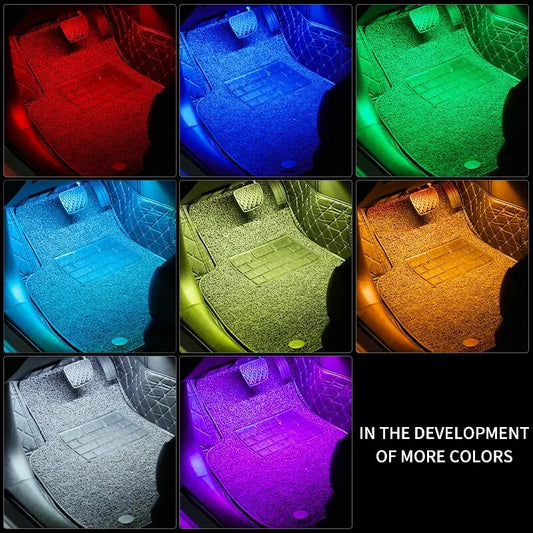 Universal RGB Ambient Lights LED Streifen – SwissGlanzGarage Autopflege Schweiz