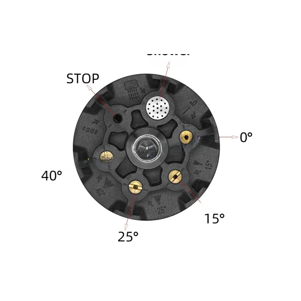 Wireless 6 in 1 Car Wash Nozzle with 360 Degree Rotation Support High Pressure Cleaning for Lithium Wash Machines