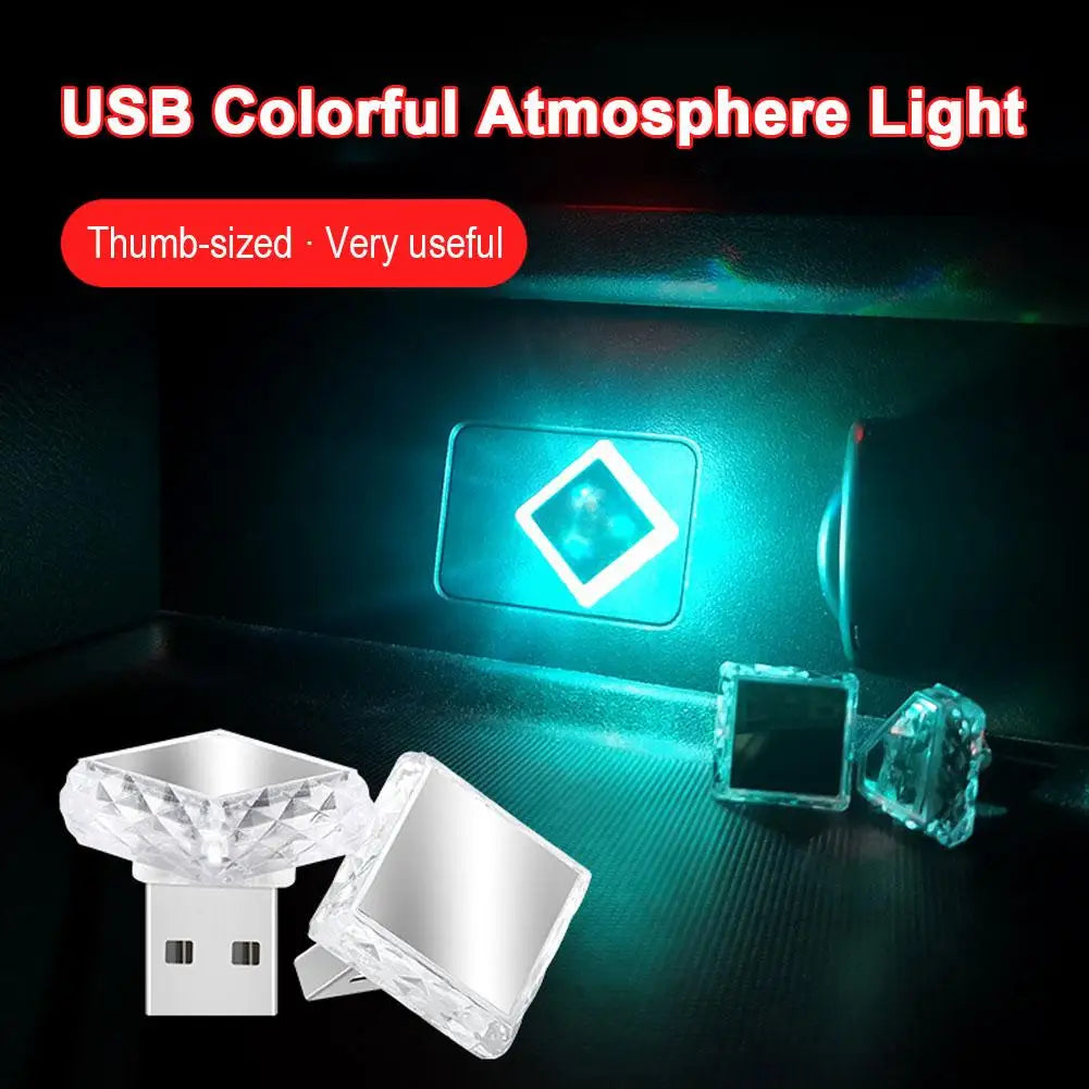 Multicolor USB Auto Ambientebeleuchtung – SwissGlanzGarage Ansicht 4