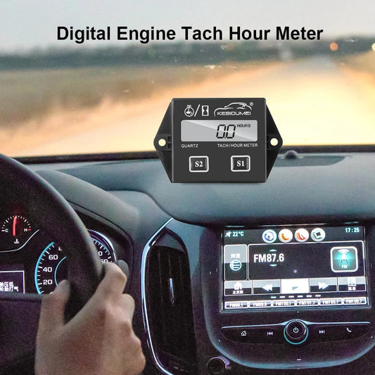 Digitaler Motor-Stundenmesser Tachometer – SwissGlanzGarage Autopflege Schweiz