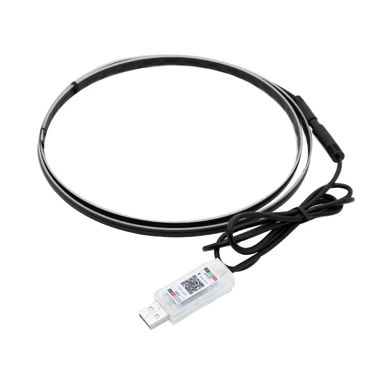 Farbige LED Innenraumbeleuchtung mit Fernbedienung – SwissGlanzGarage Ansicht 3