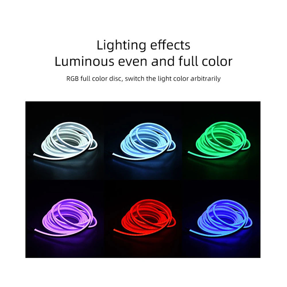 Dynamisches RGB-Innenraum-Lichtleisten-Set für den Kofferraum