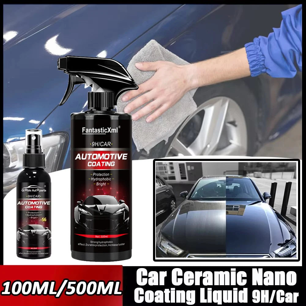 Keramik für Autos, die 9H Nano-Flüssigkeitsglas beschichtet, Kristall, hydrophob