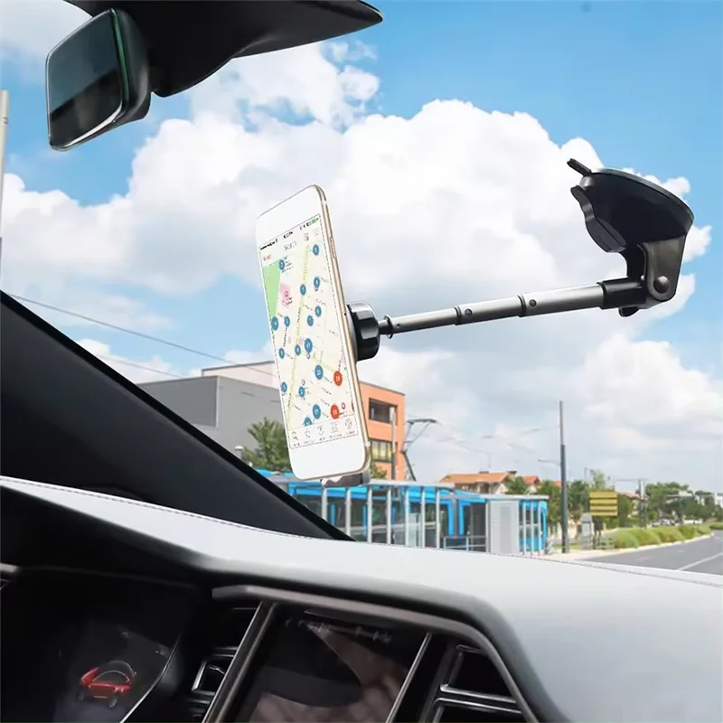Magnetisches Auto Handy halter Smartphone Auto Stand Armaturen brett Windschutz scheiben halterung GPS für iPhone Pro...