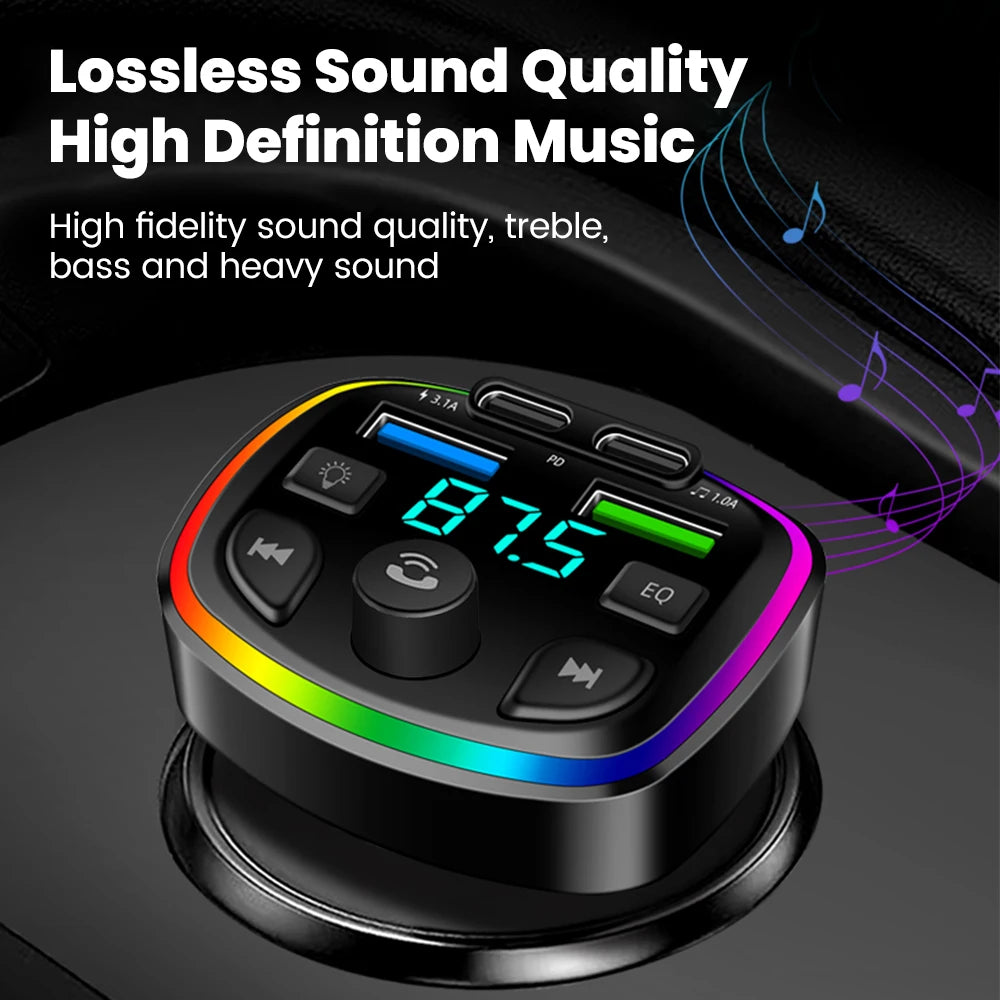 FM-Transmitter mit Dual USB 3.1A – SwissGlanzGarage Ansicht 2