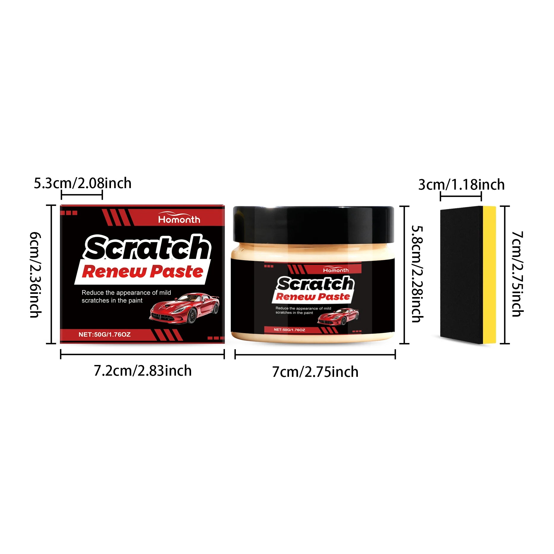 Kratzerentferner-Paste – Swirl Remover Polierset für alle Lackfarben | SwissGlanzGarage