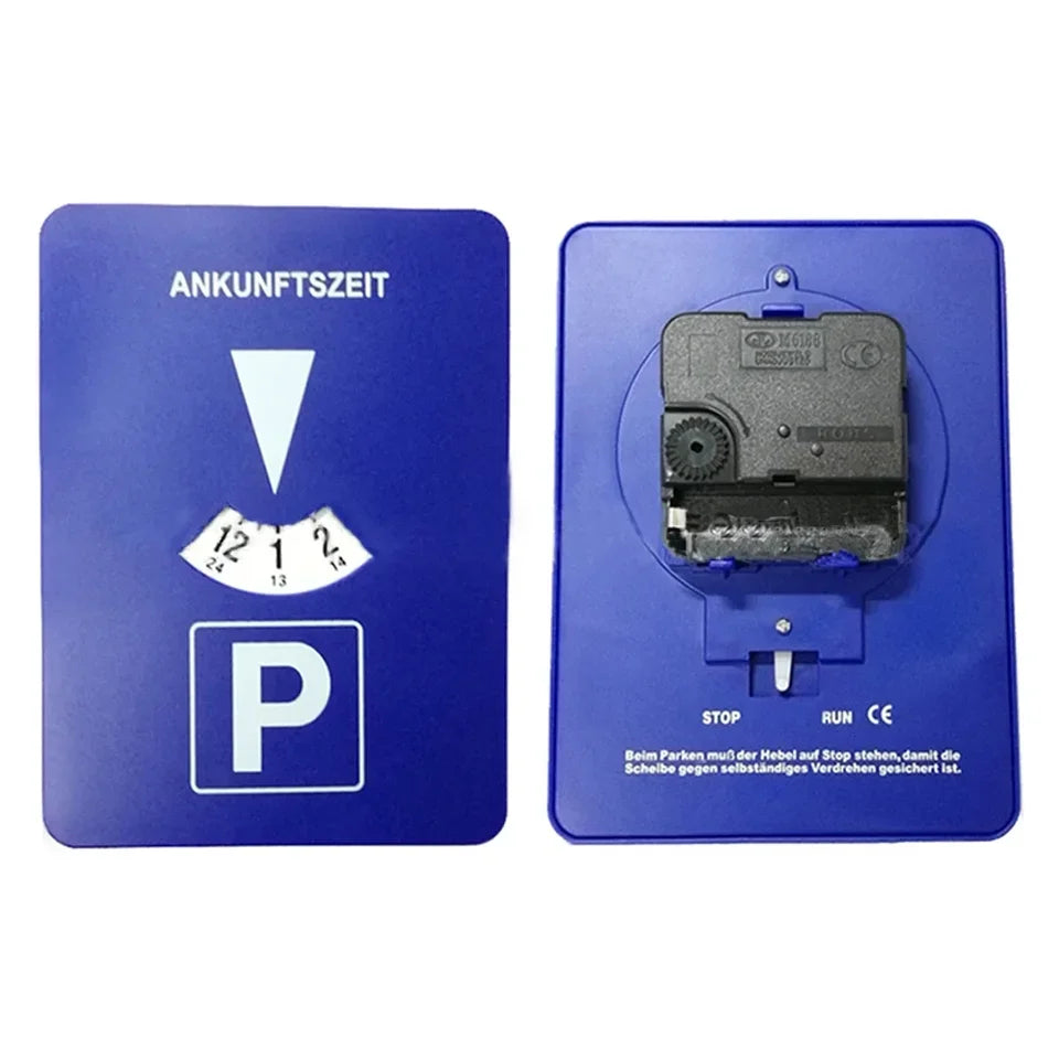 Digitale Parkuhr blau – SwissGlanzGarage Ansicht 6