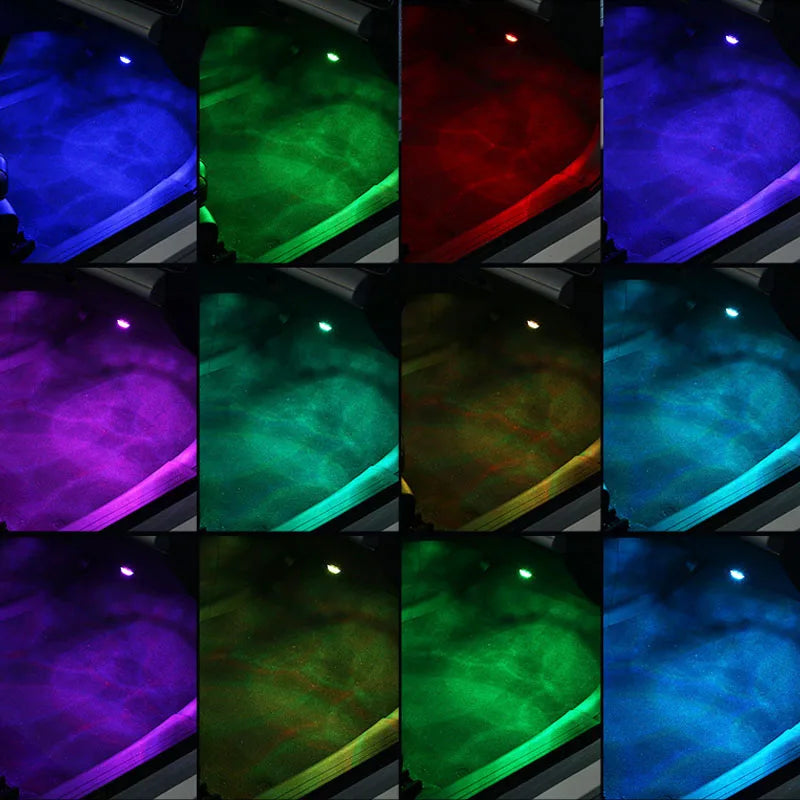 Kabellose LED Innenraum-Beleuchtung mit Fernbedienung – SwissGlanzGarage Ansicht 2