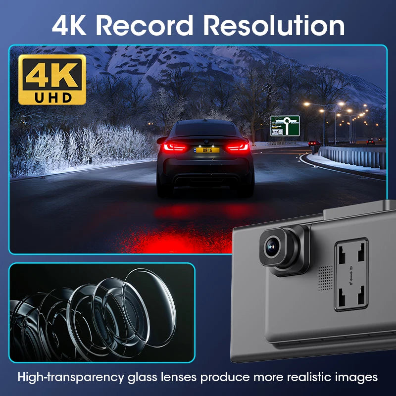 11.26 Zoll 4K DVR Kabellos CarPlay Kamera – SwissGlanzGarage Ansicht 4