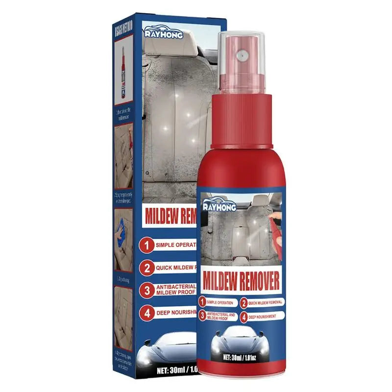 Auto-Innenraumreiniger und Schimmelentferner Spray 30ml - Ergebnis nach der Anwendung