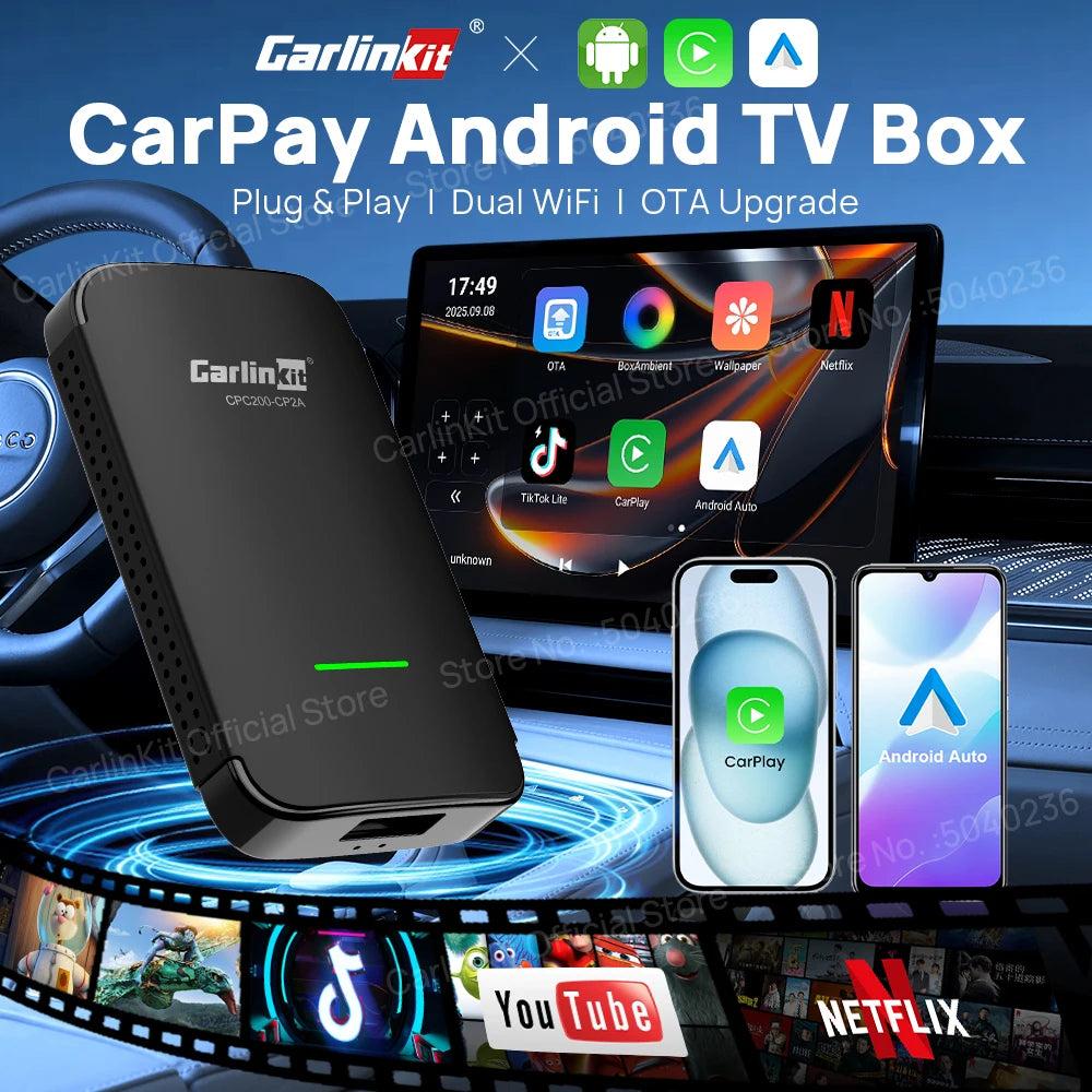 CarPlay Android TV Box CP2A Pro – SwissGlanzGarage Ansicht 2