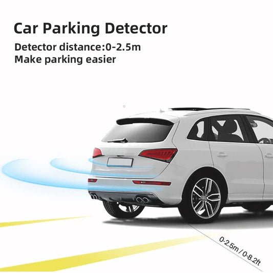 Parksensor-Set mit 4 Radar und Digitalanzeige – SwissGlanzGarage Autopflege Schweiz