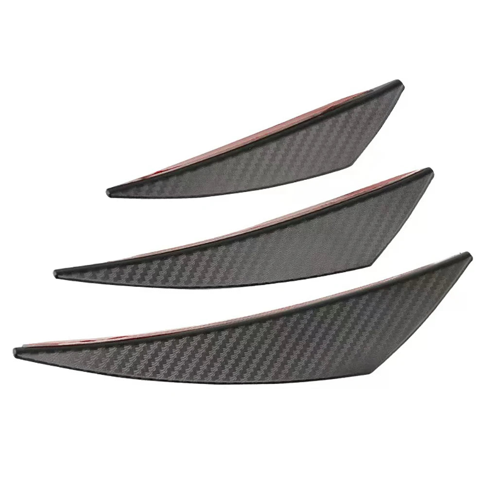 Frontstossstangen-Spoiler-Finnen Carbon-Look – SwissGlanzGarage Ansicht 4