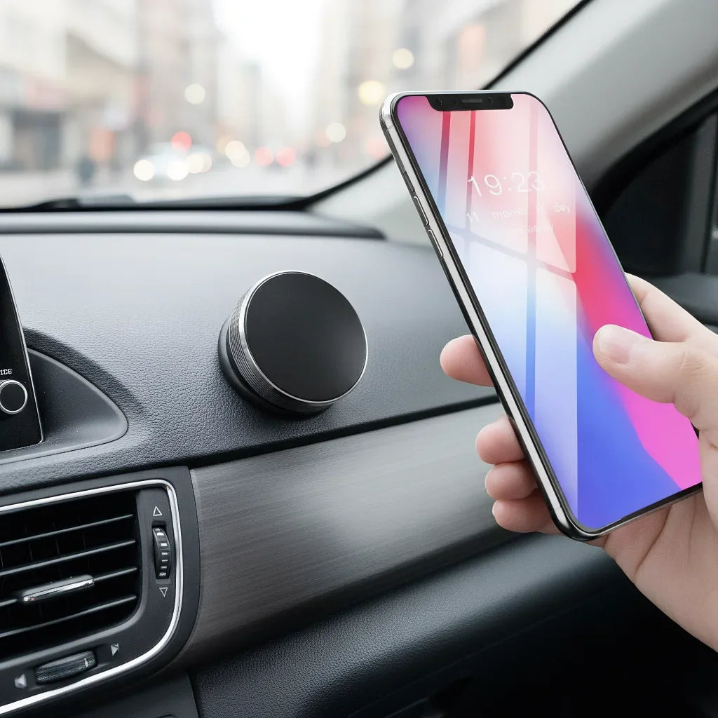 Magnetischer Telefon-Autohalter, Ständer, universelle magnetische Halterung, zum Aufkleben auf der Armaturenbrett-Wan...