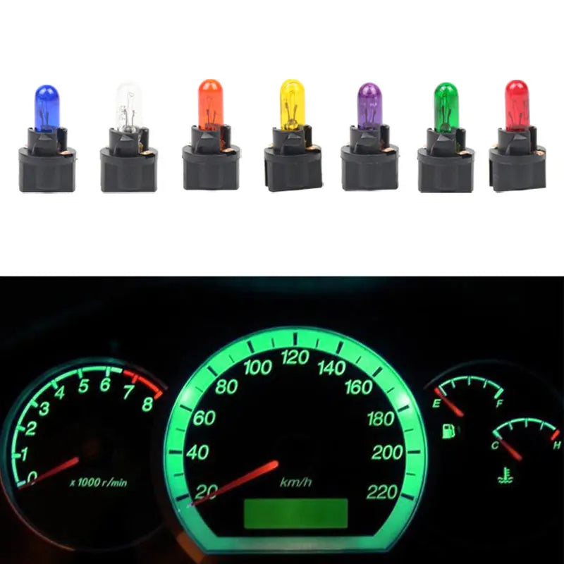 T5 LED Auto-Instrumentenbeleuchtung Set – SwissGlanzGarage Ansicht 5