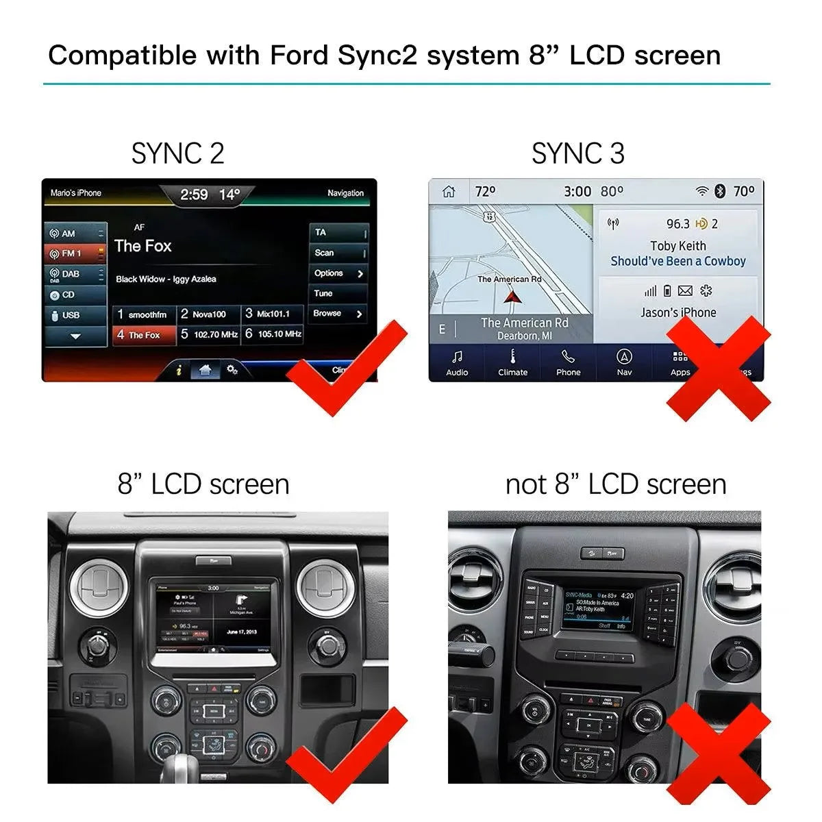 Kabellos CarPlay Adapter für Ford Sync2 – SwissGlanzGarage Ansicht 4