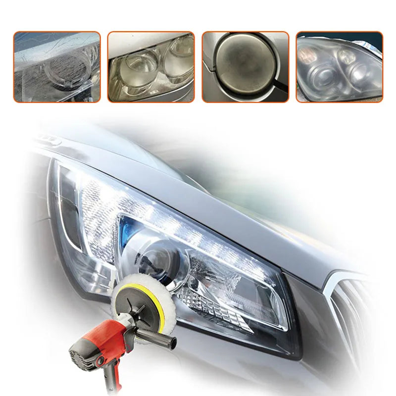 Scheinwerfer-Restaurierungs-Set mit Politur – SwissGlanzGarage Ansicht 3