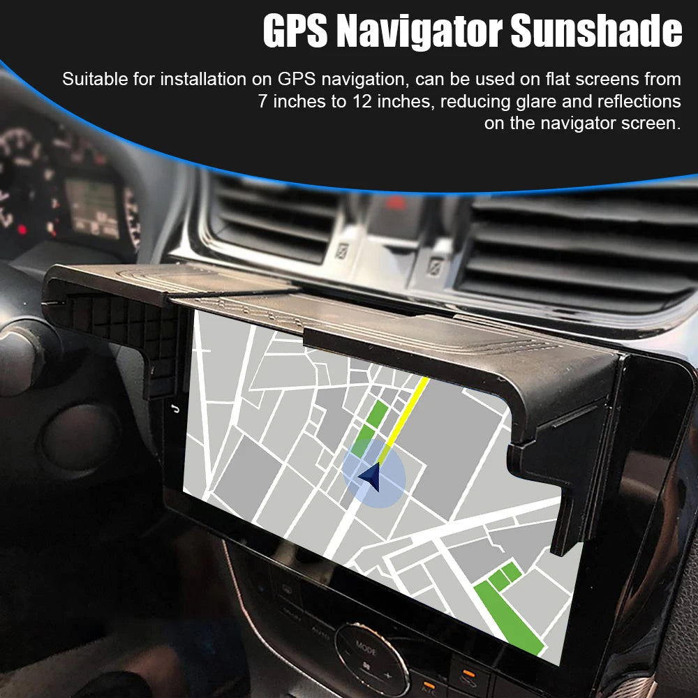 GPS Anti-Glare Shield 7-12 Zoll – SwissGlanzGarage Ansicht 5