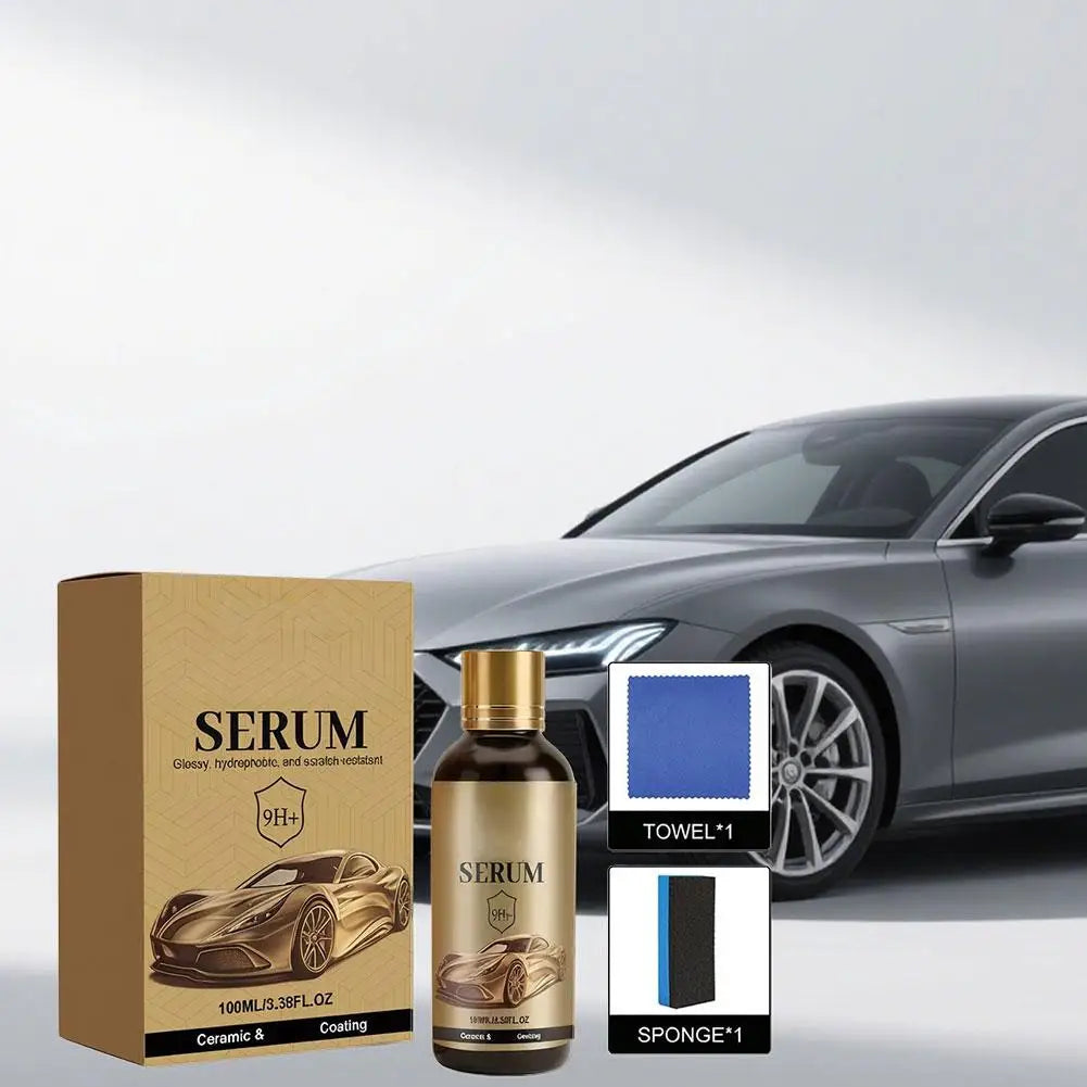 9H-Graphen-Keramikbeschichtung für Autos, Nano-Flüssigglas-Lackschutz, hydrophob