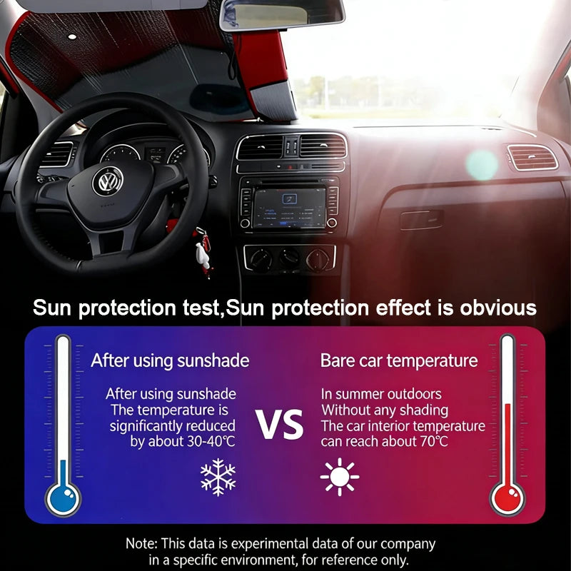 Sonnenschutz Augen Auto Windschutzscheibe – SwissGlanzGarage Ansicht 5