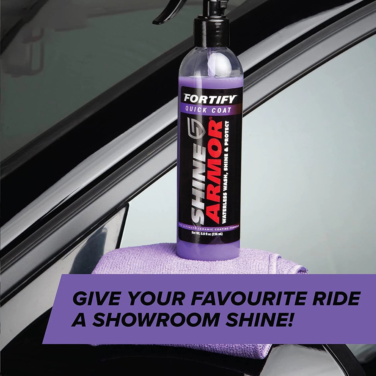 Autowaschspray und Keramikbeschichtung für Autos – 3-in-1 wasserlose Autowäsche und Detail für Hochglanz-Deckel, schü...