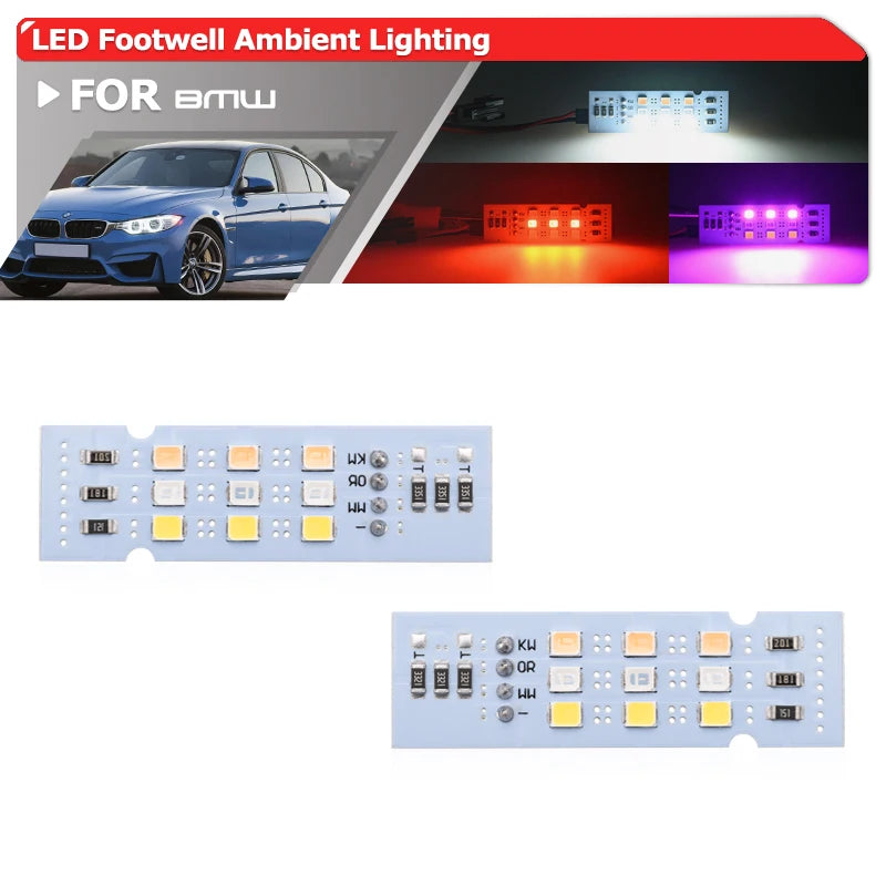 LED Fussraum-Beleuchtungsmodul für BMW 1 – SwissGlanzGarage Ansicht 3