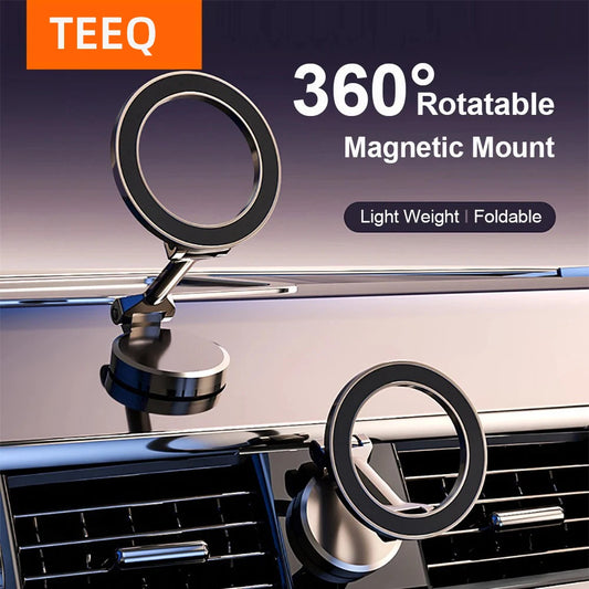 Alloy Folding Magnetisch Auto Handy Halter – SwissGlanzGarage Ansicht 2