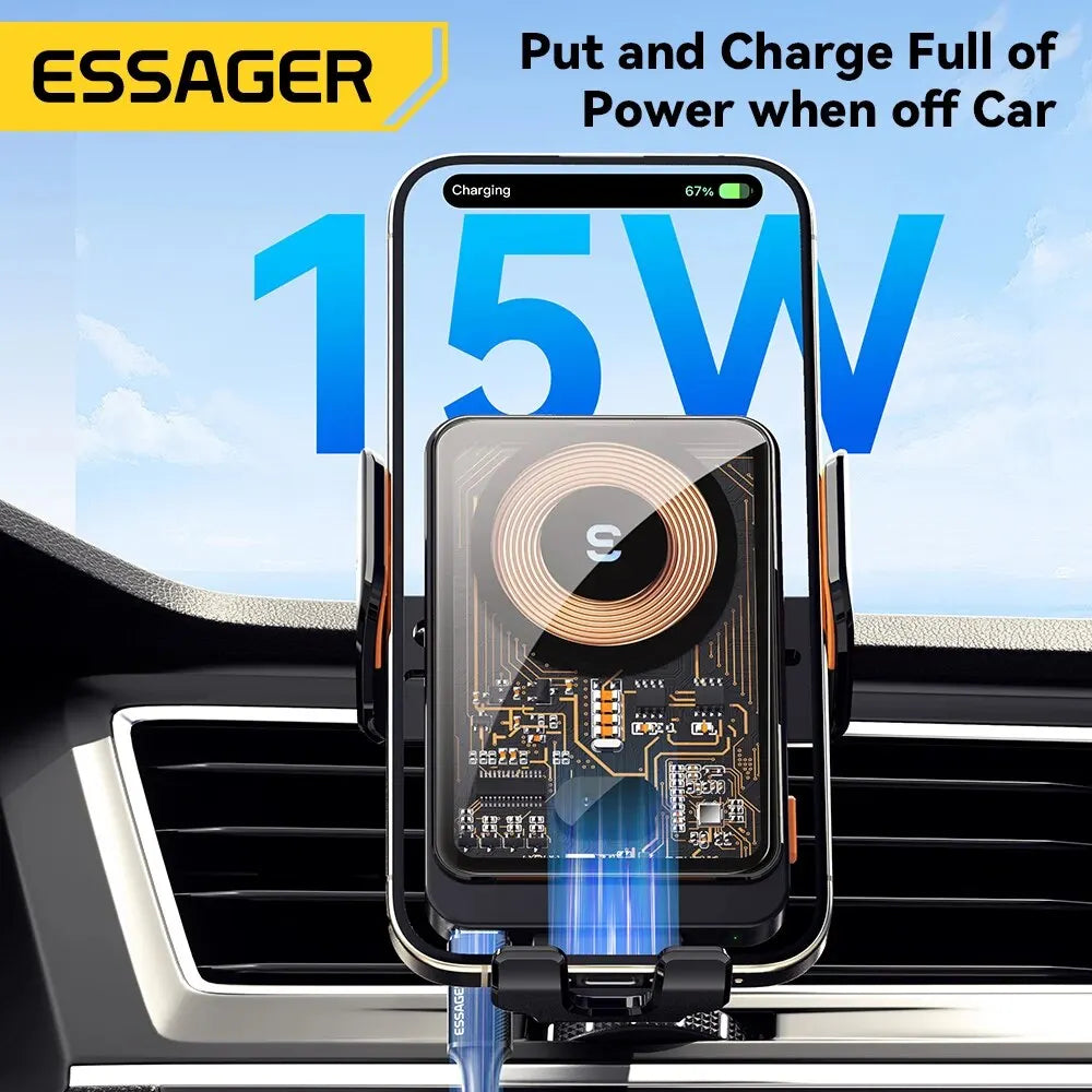 Universal Handyhalterung 15 W – SwissGlanzGarage Ansicht 2